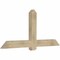 Ekena Millwork Eugene Rough Sawn Timber Gable Bracket, Douglas Fir, 72"W x 33"H x 4"D x 6"F, 11/12 Pitch GBW072X33X0406EUG00RDF - alternate 3